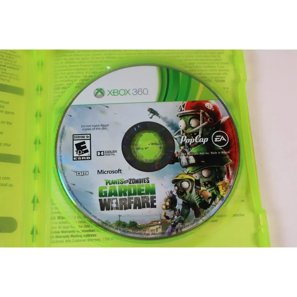 Plants vs. Zombies: Garden Warfare (Microsoft Xbox One, 2014) Tested, Authentic